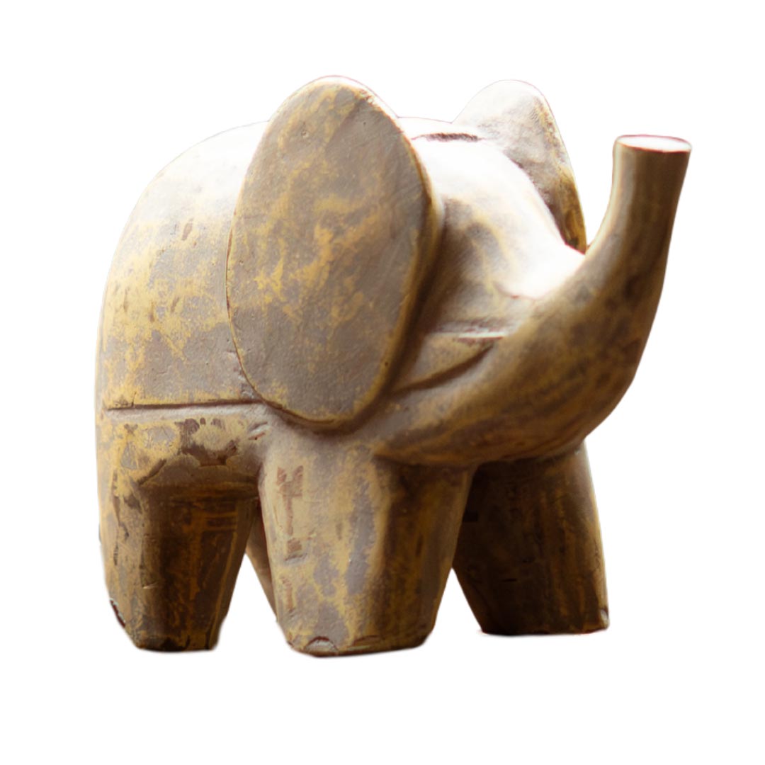 Mini Wooden Elephant